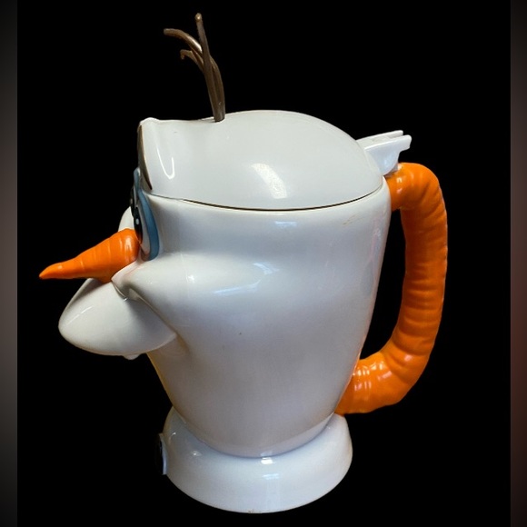 NWT Disney On Ice  Frozen Olaf Snowman Flip Top Plastic Mug Cup - Picture 5 of 6